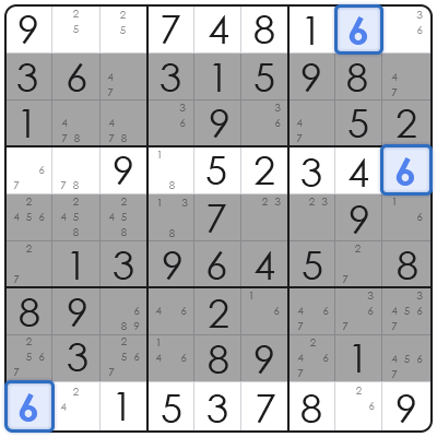 six by six sudoku